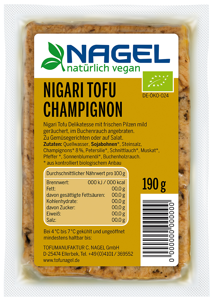 Bio Nigari Champignon Tofu