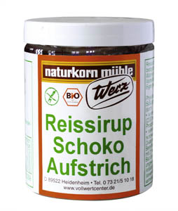 Bio Reissirup Schoko Aufstrich