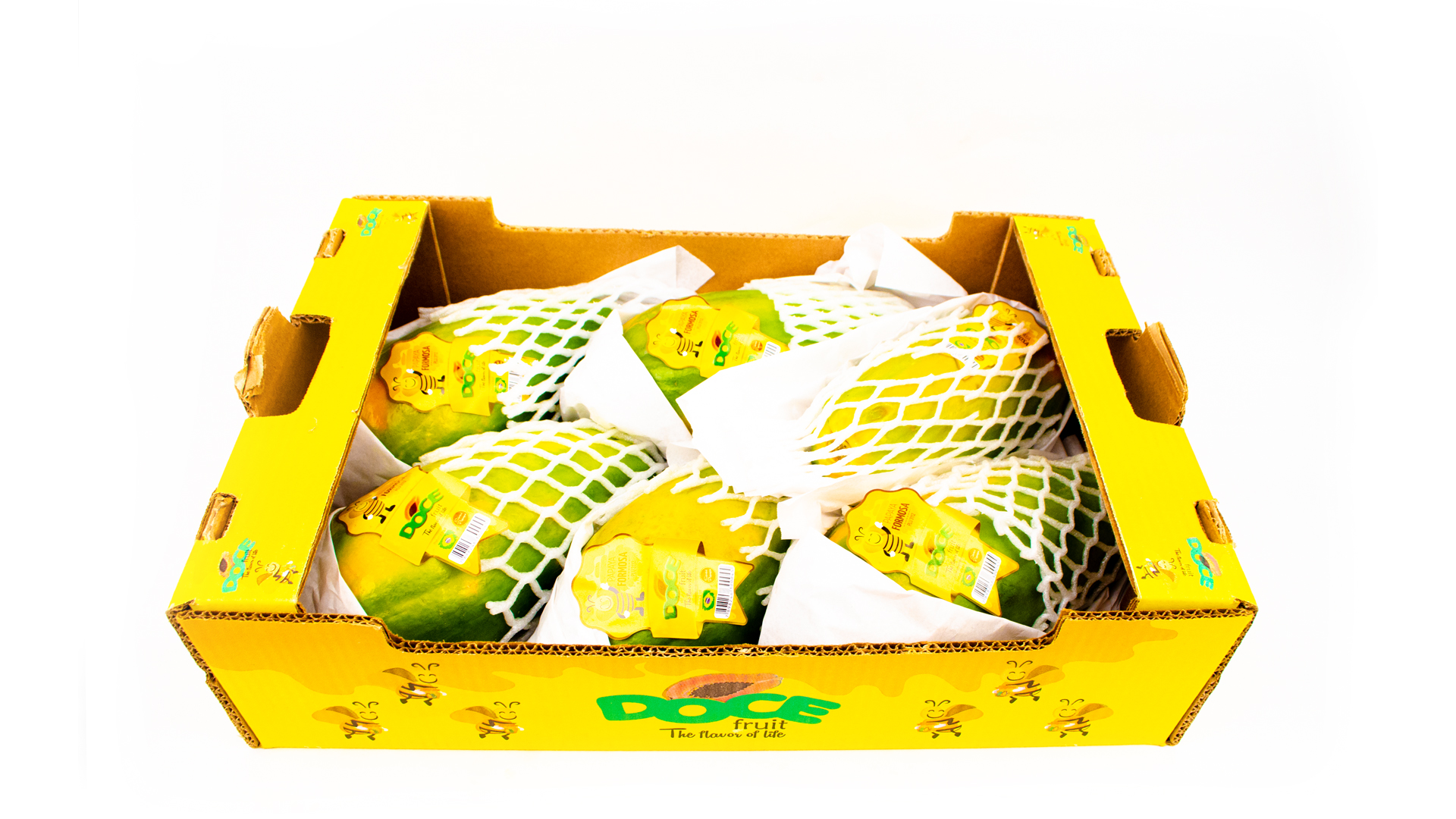 Riesen-Papaya-Kiste