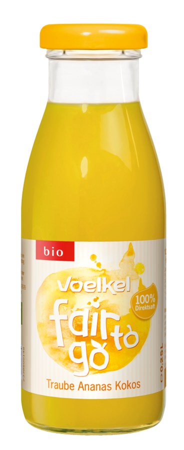 Bio-fair-to-go-Traube-Ananas-Kokos-Smoothie-Demeter-Voelkel Bio fair to go Traube Ananas Kokos Smoothie Demeter