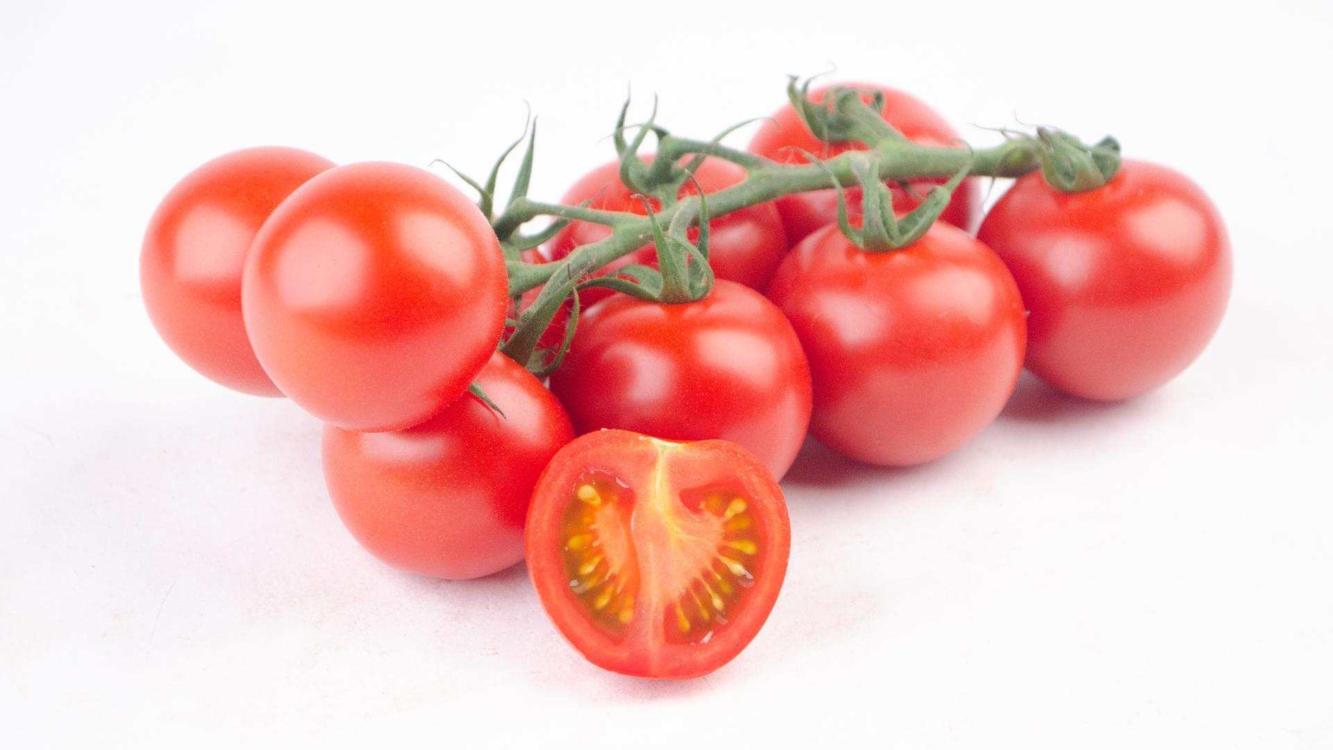 Tomaten Cherry Strauch Rote Perle