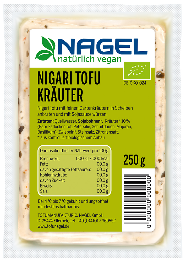 Bio Nigari Kräuter Tofu