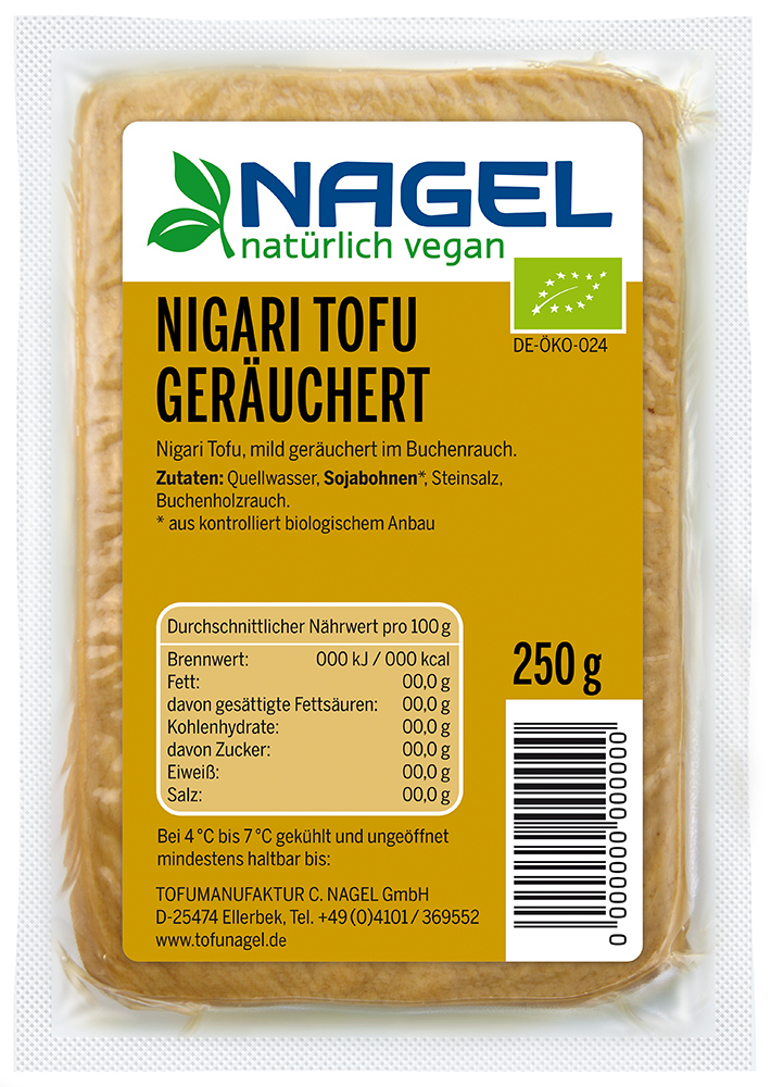 Bio Nigari Tofu geräuchert 1kg