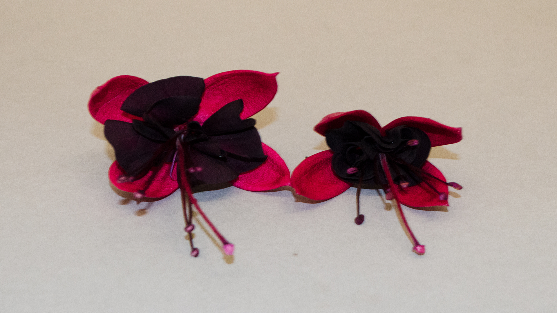 Fuchsien lila - Essbare Blüten