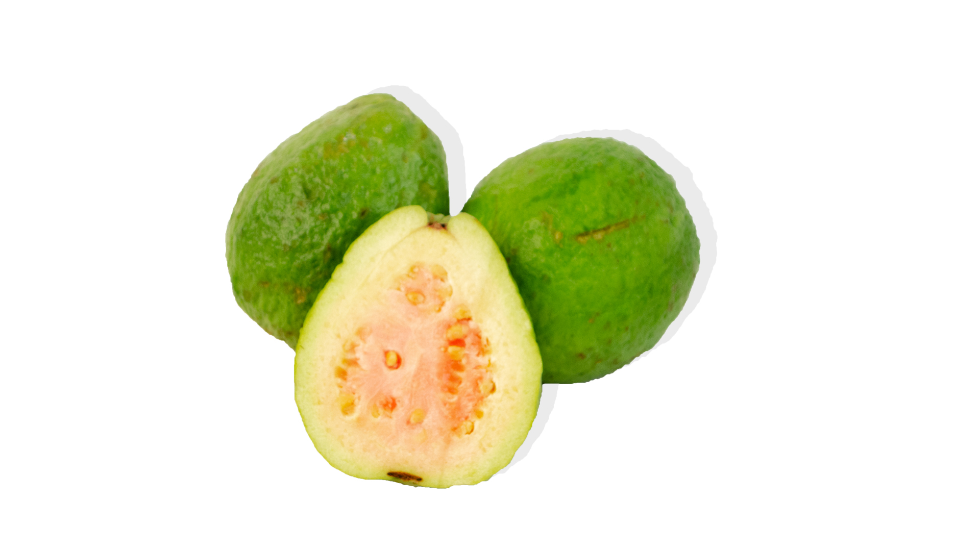 Guave innen weiss oder rot rund Stück