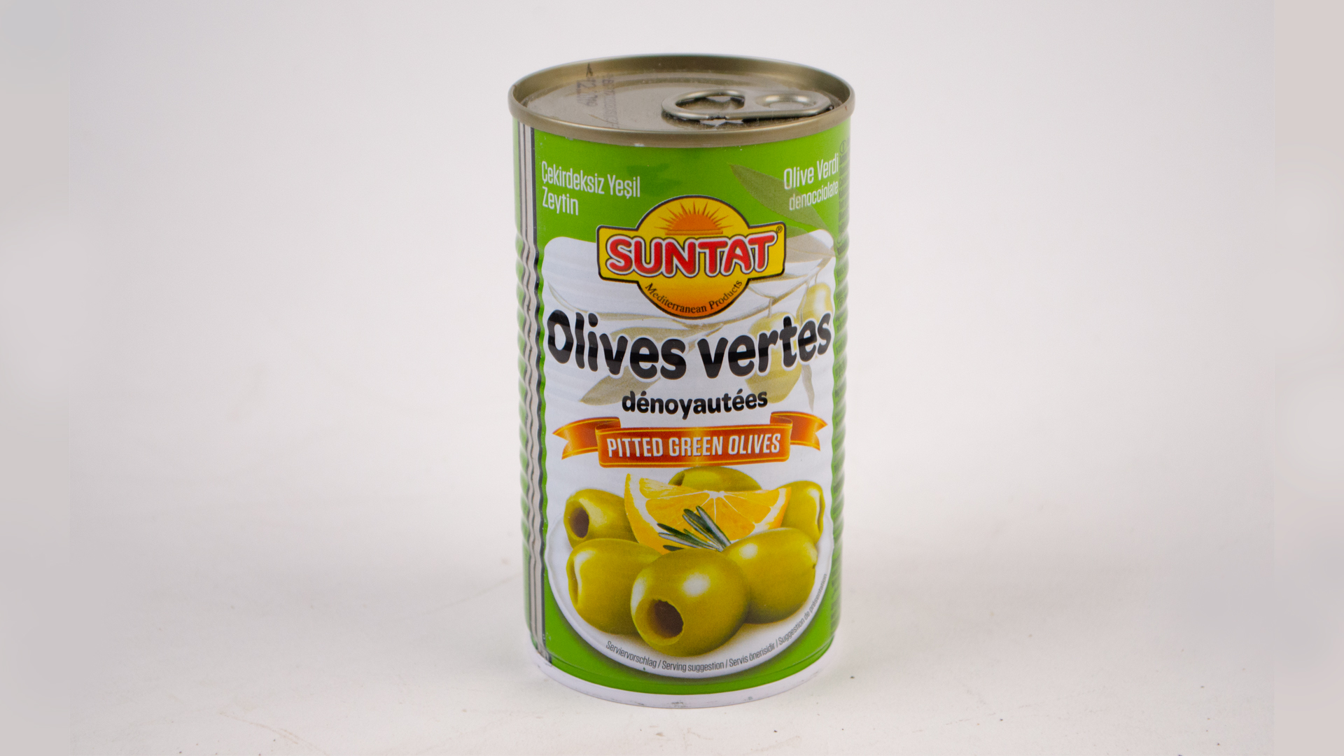 Suntat Oliven grün Dose