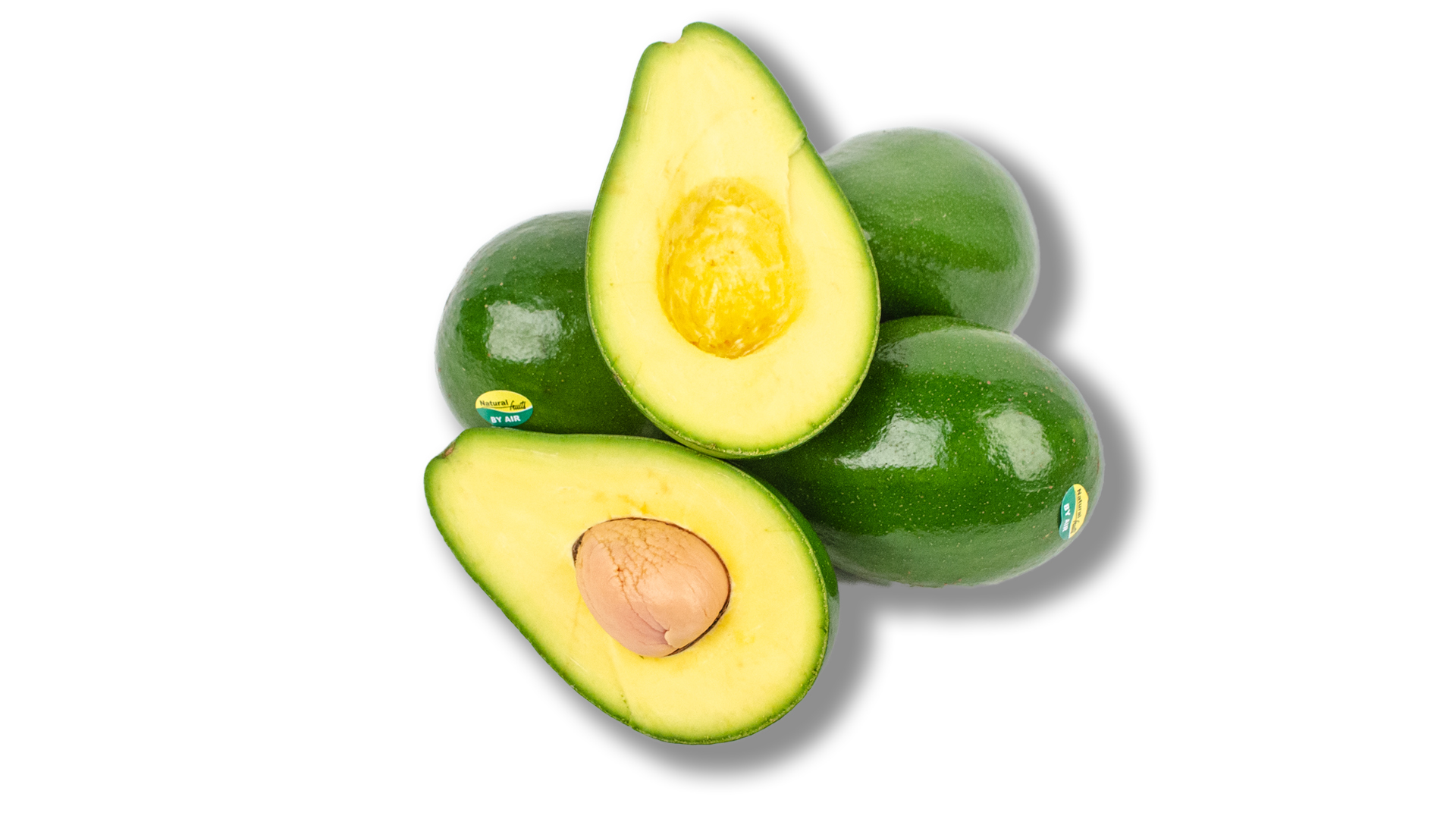 Flug Avocado grün