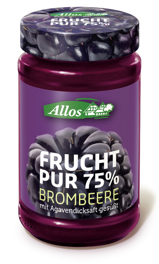 Bio Frucht pur 75% Brombeere Fruchtaufstrich