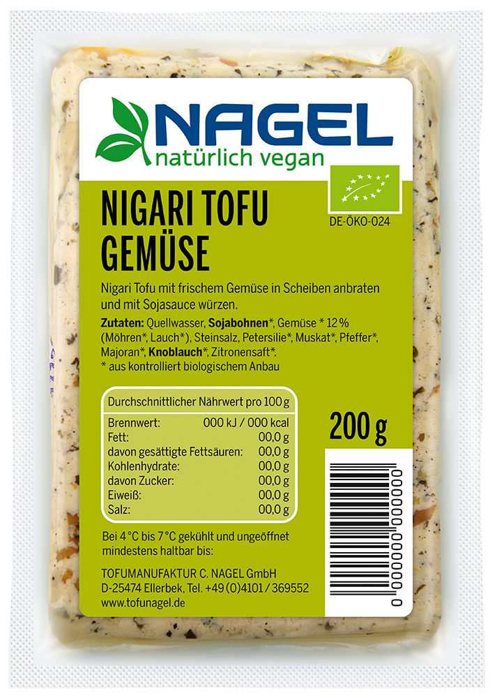 Bio Nigari Gemüse Tofu