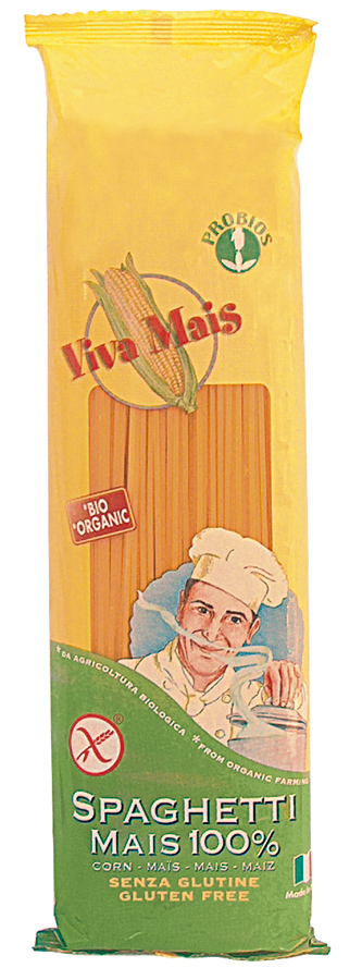 Bio-Mais-Spaghetti-500gr-Probios Bio Viva Mais Spaghetti 500gr