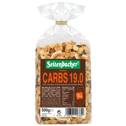 Müsli CARBS 19.0 KOKOS