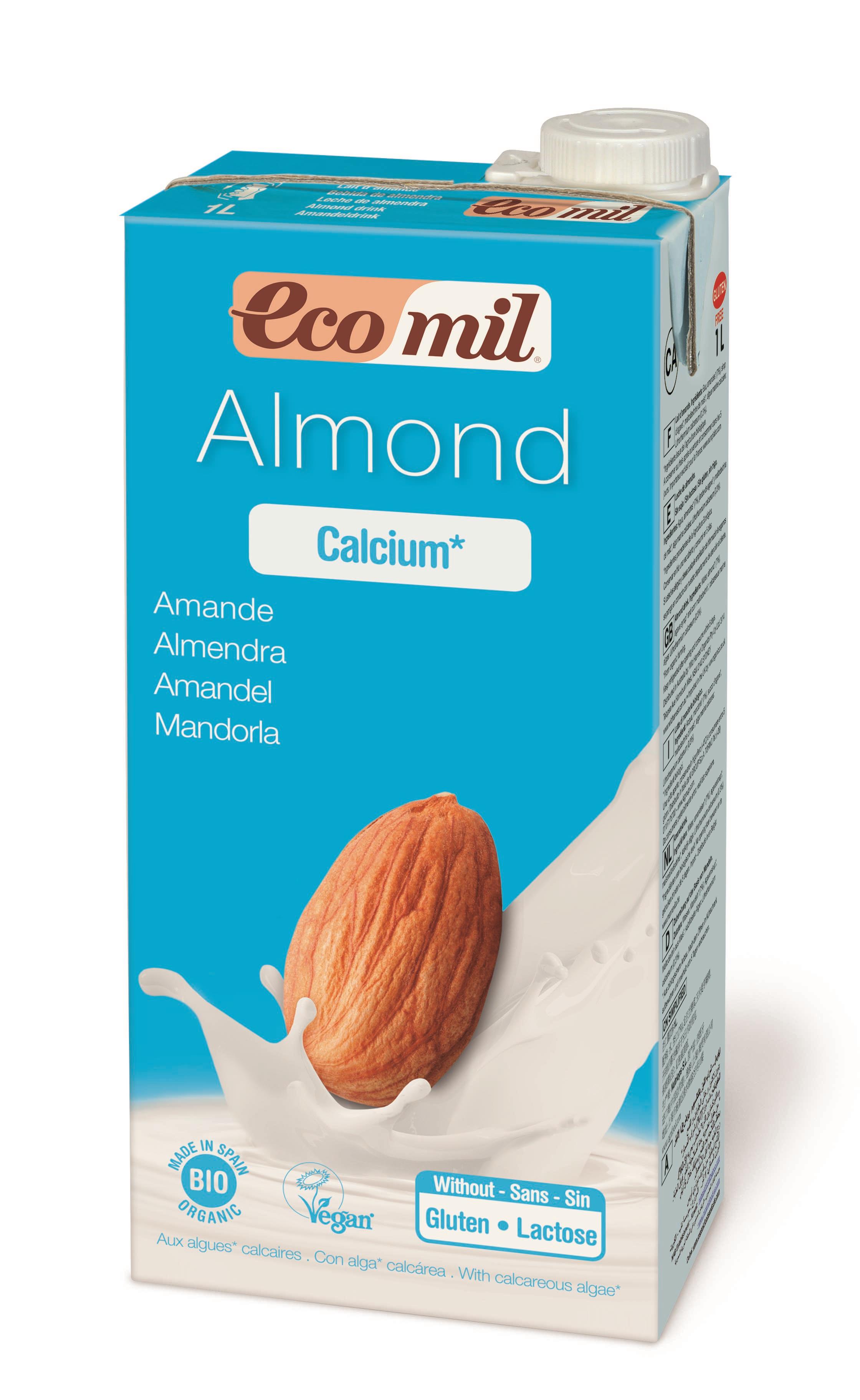 Bio Calcium Mandelmilch gesüßt 1l Tetra