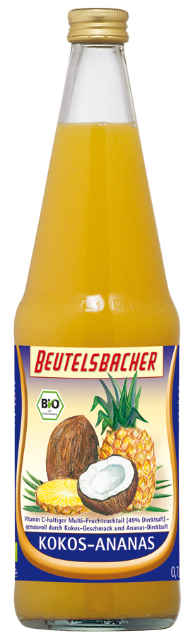 Bio Kokos-Ananassaft Demeter