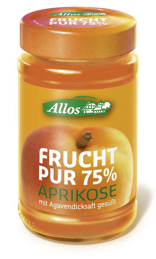 Bio Frucht pur 75% Aprikose Fruchtaufstrich