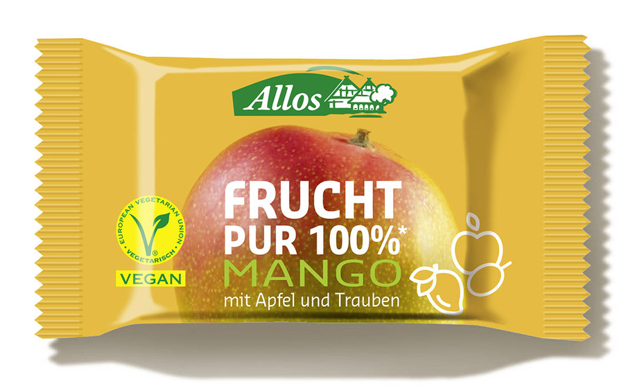 Bio Frucht pur Riegel Mango