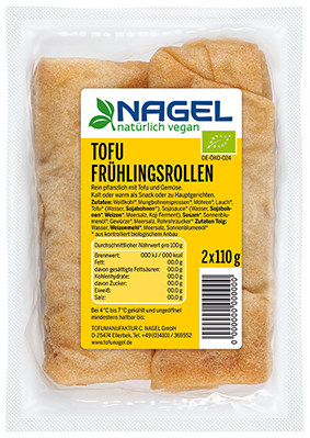 Bio Frühlingsrollen mit Tofu
