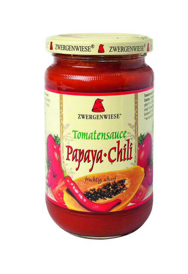 Bio Tomatensauce Papaya-Chili