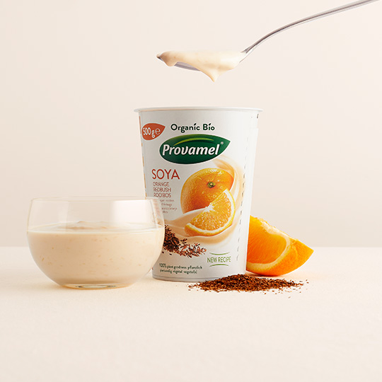 Bio Soja Joghurt Orange-Rooibos