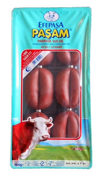 Pasam Sucuk Knoblauch Salami Wurst 1 kg