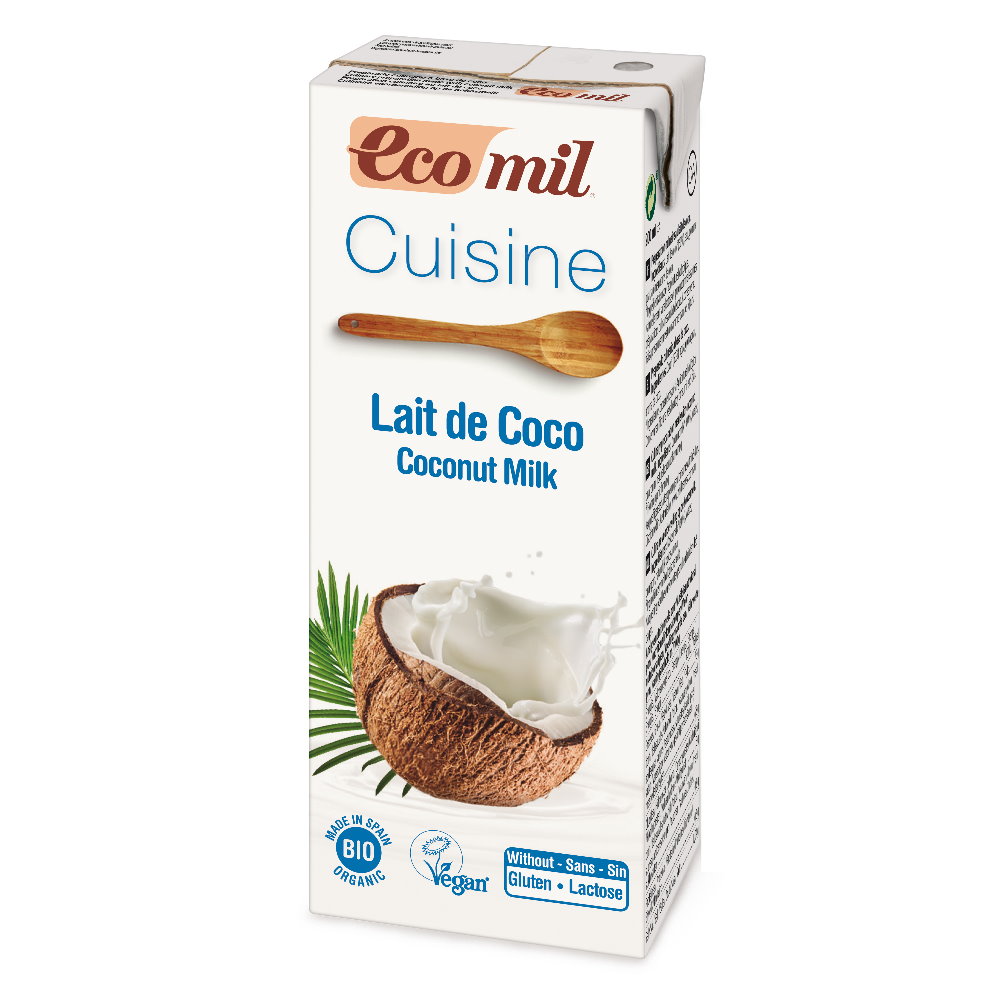Bio Kokosmilch Alternative zu Sahne 200ml