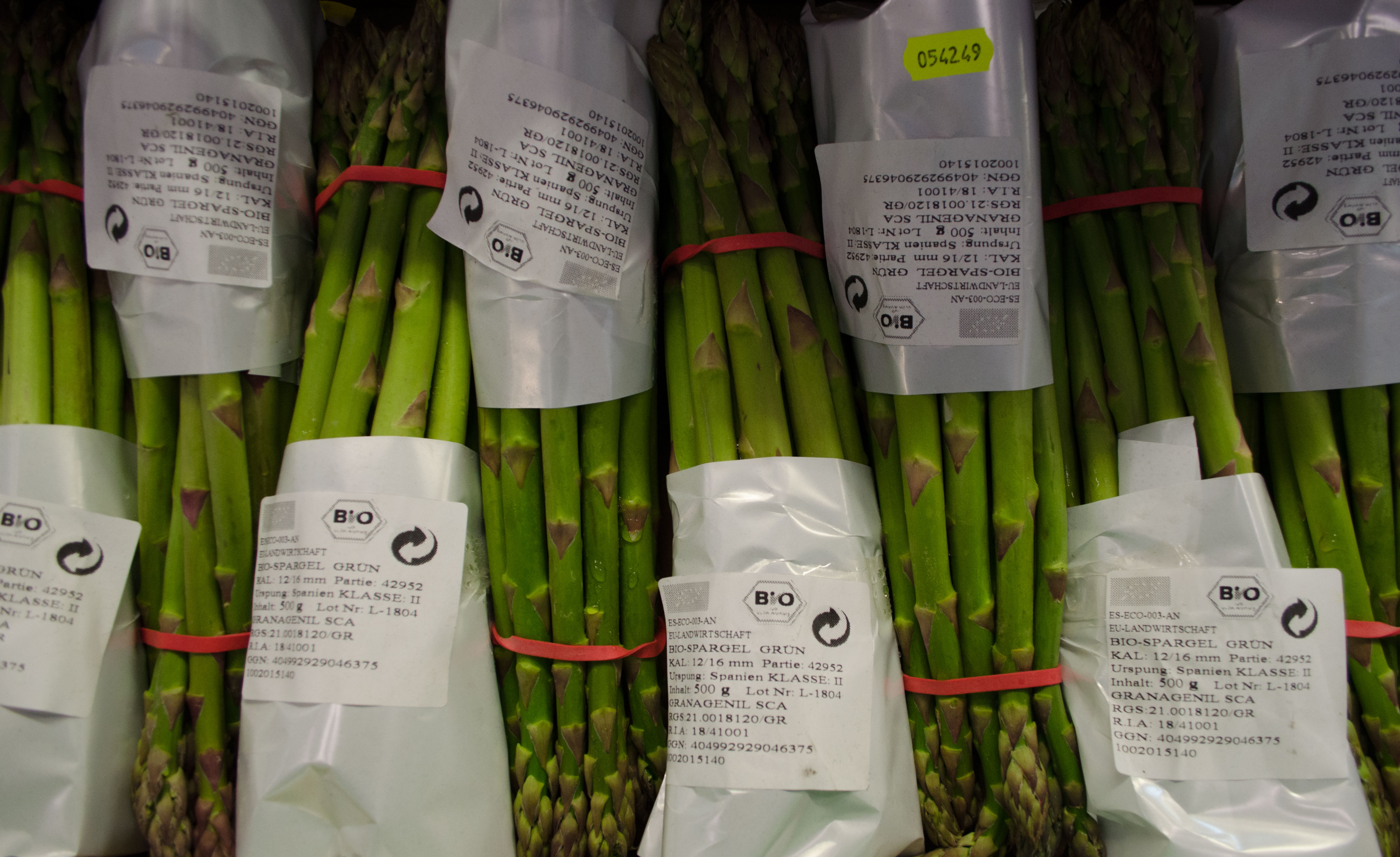 Bio Spargel grün Italien 0,5kg