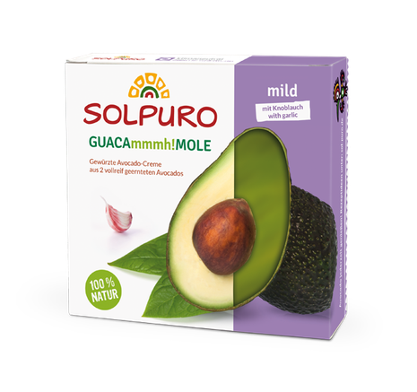 Guacamole mild mit Knoblauch