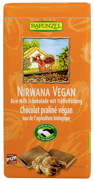 Bio Nirwana Schokolade mit Trüffelfüllung