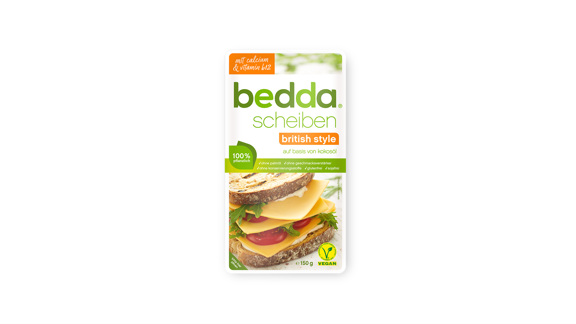 Bedda vegane Scheiben British Style